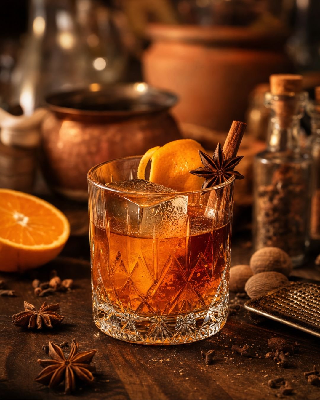 Craft cocktails at a late-night Indian bar in Brampton