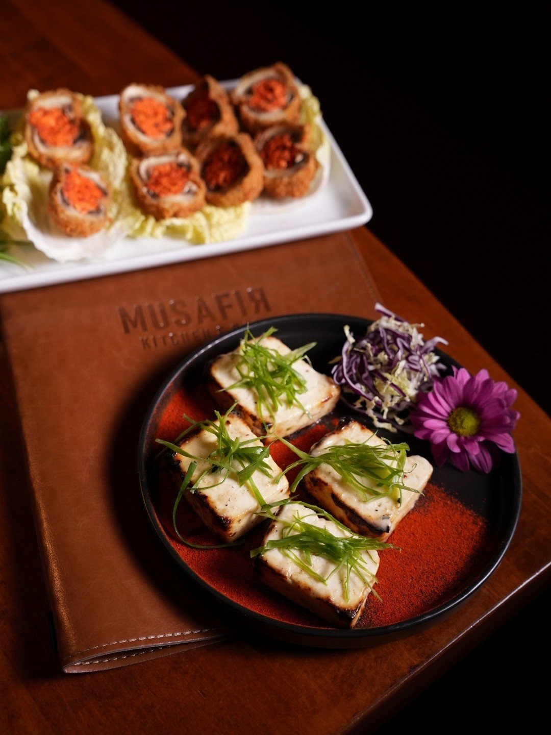 Authentic Indian curry spread at Musafir Brampton