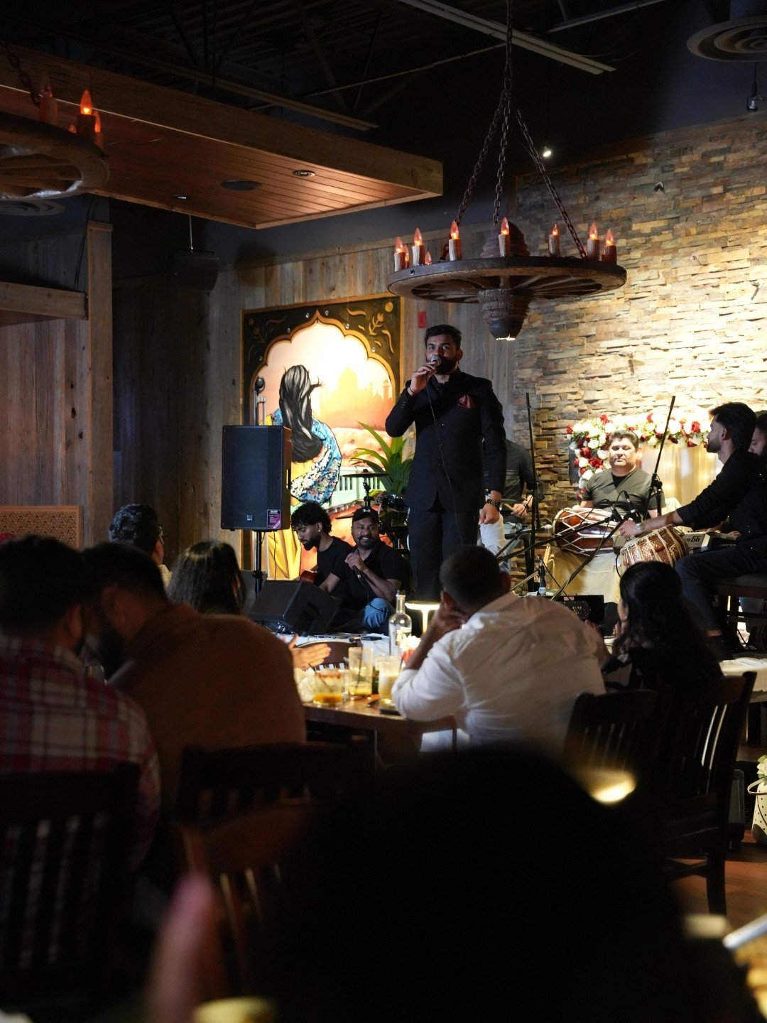 The lounge at Musafir Kitchen & Bar Brampton
